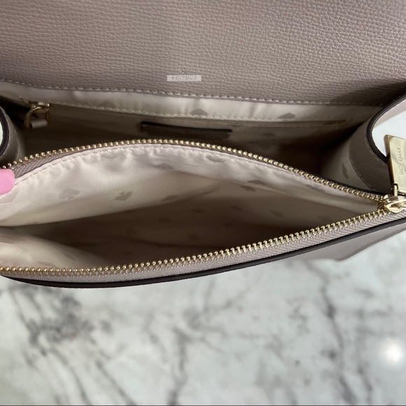 Kate Spade Darcy Top Handle Leather Satchel Crossbody - Picture 7 of 9